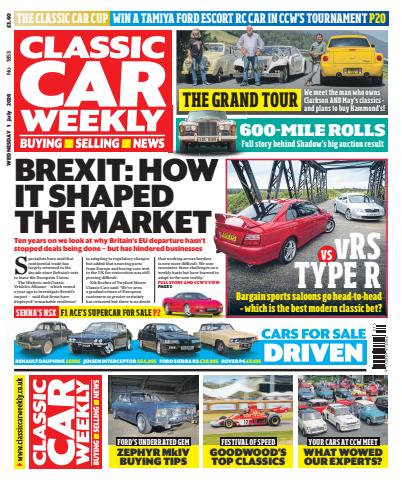 Classic Car Weekly issue 01 July 2026