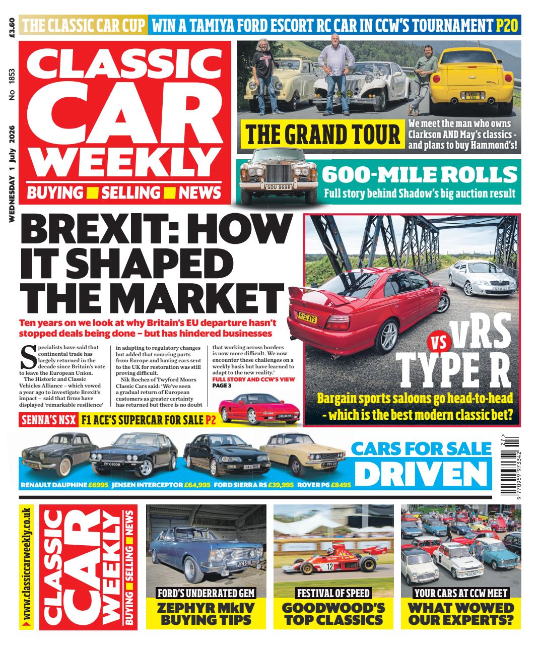Classic Car Weekly Preview Pages