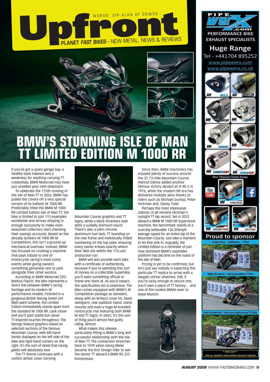 Fast Bikes Preview Pages