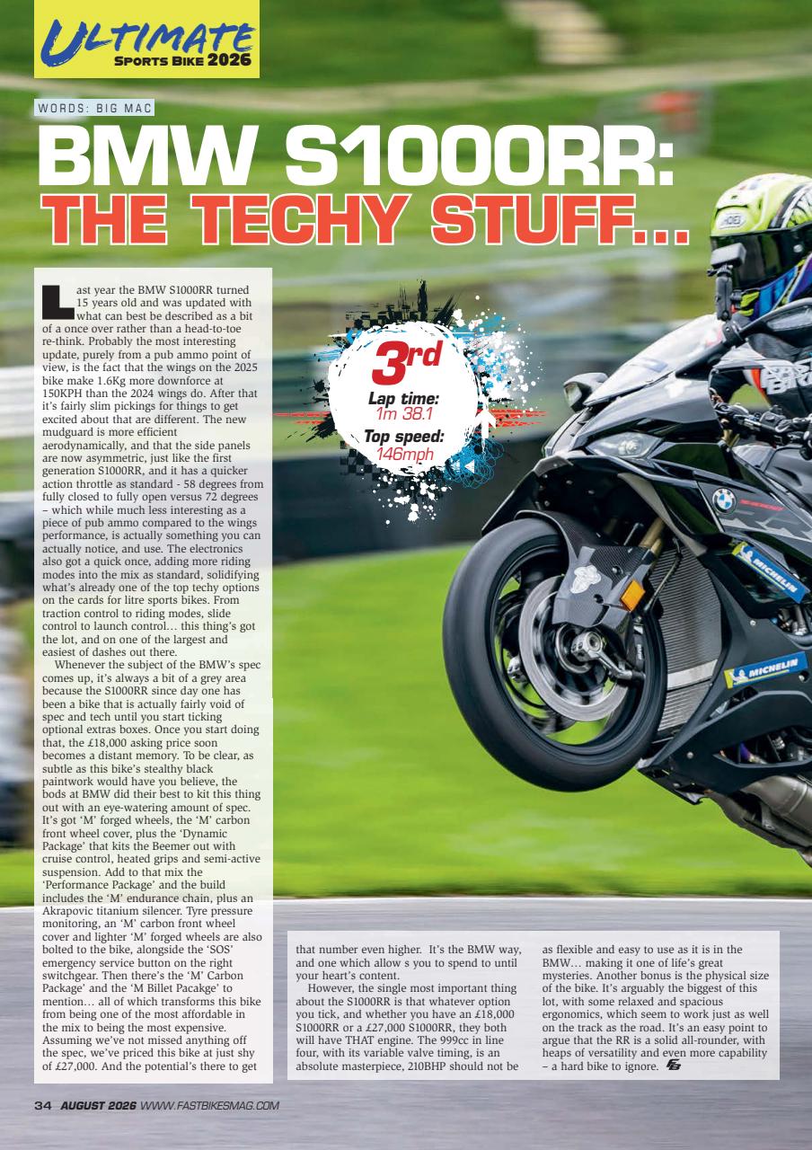 Fast Bikes Preview Pages