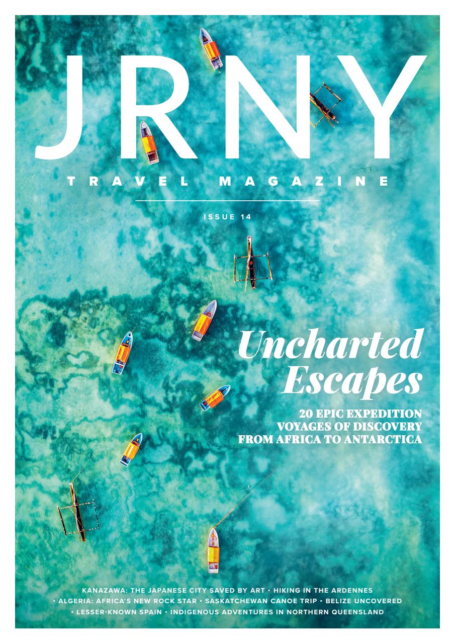 JRNY Travel Magazine Preview Pages