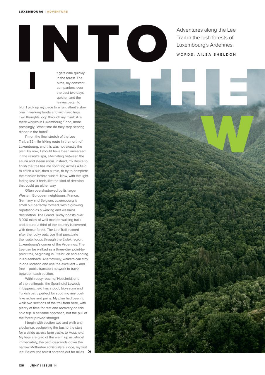 JRNY Travel Magazine Preview Pages