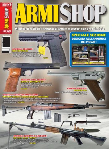 ARMI SHOP issue Agosto 2026
