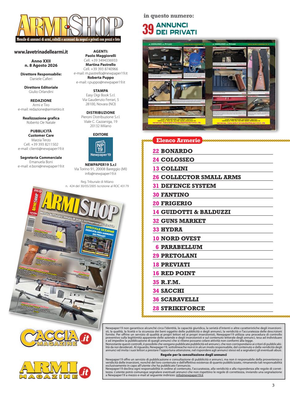 ARMI SHOP Preview Pages