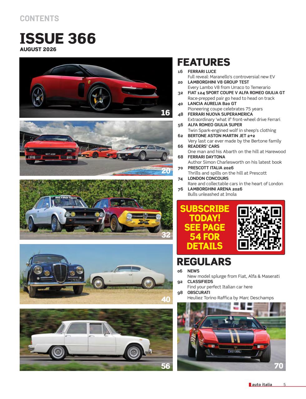 AutoItalia Magazine Preview Pages