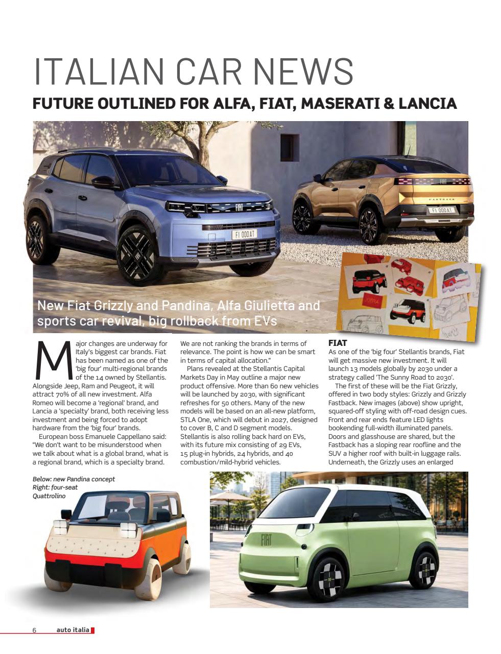 AutoItalia Magazine Preview Pages