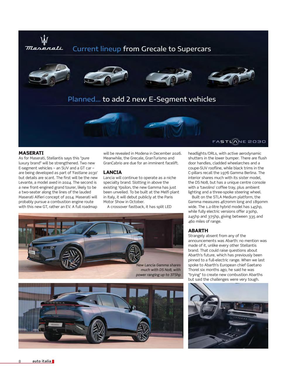 AutoItalia Magazine Preview Pages