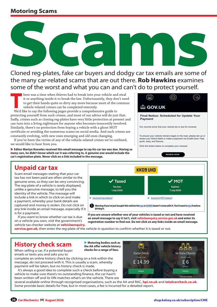 Car Mechanics Preview Pages