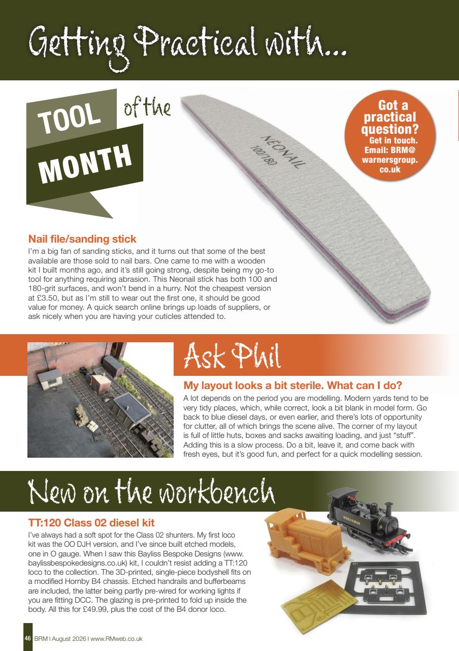 British Railway Modelling (BRM) Preview Pages