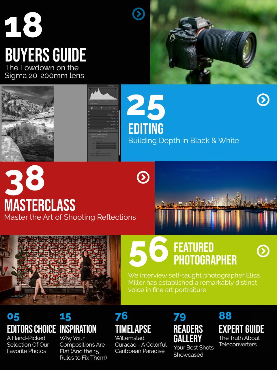 Photography Masterclass Magazine Preview Pages