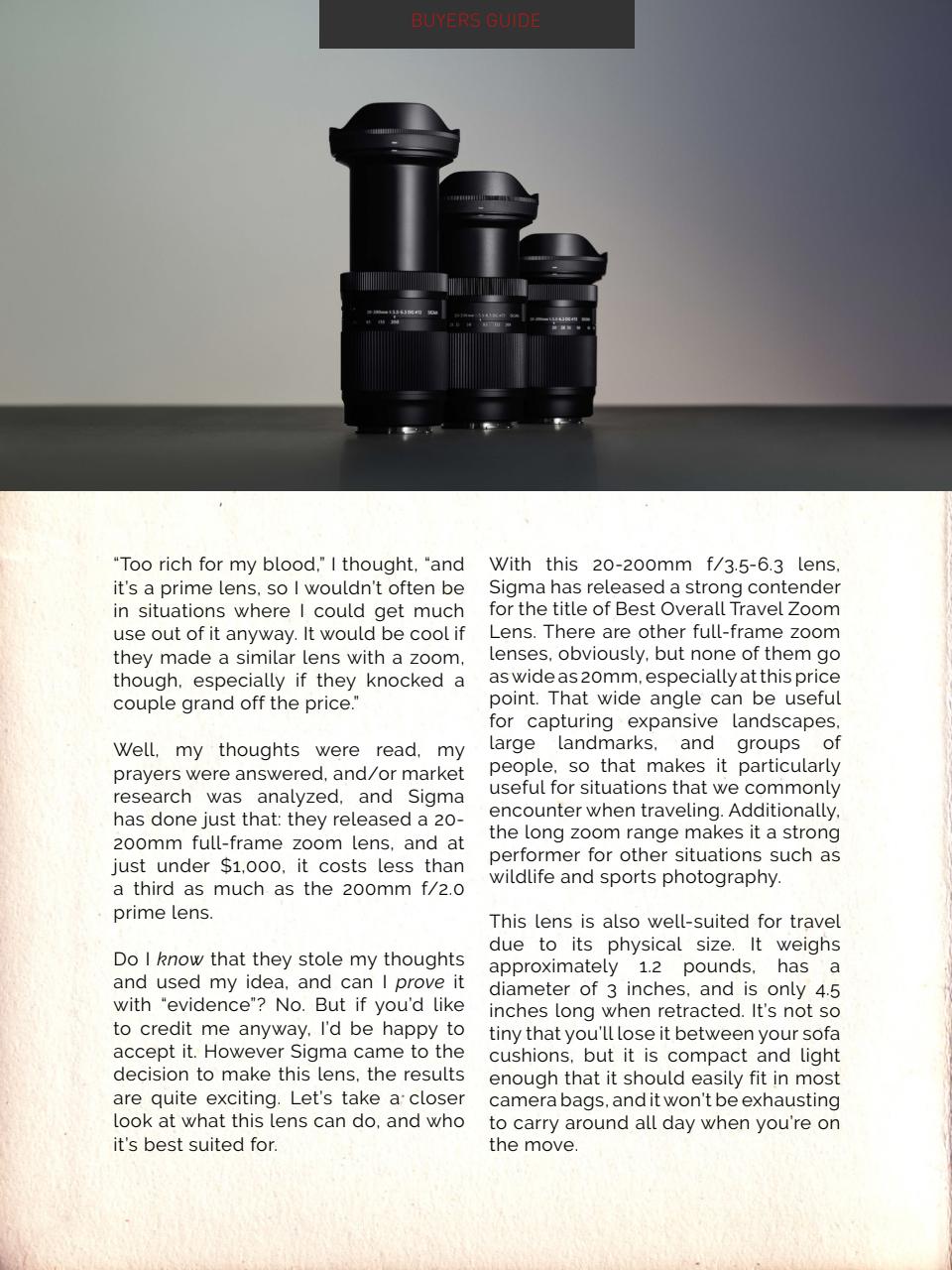 Photography Masterclass Magazine Preview Pages