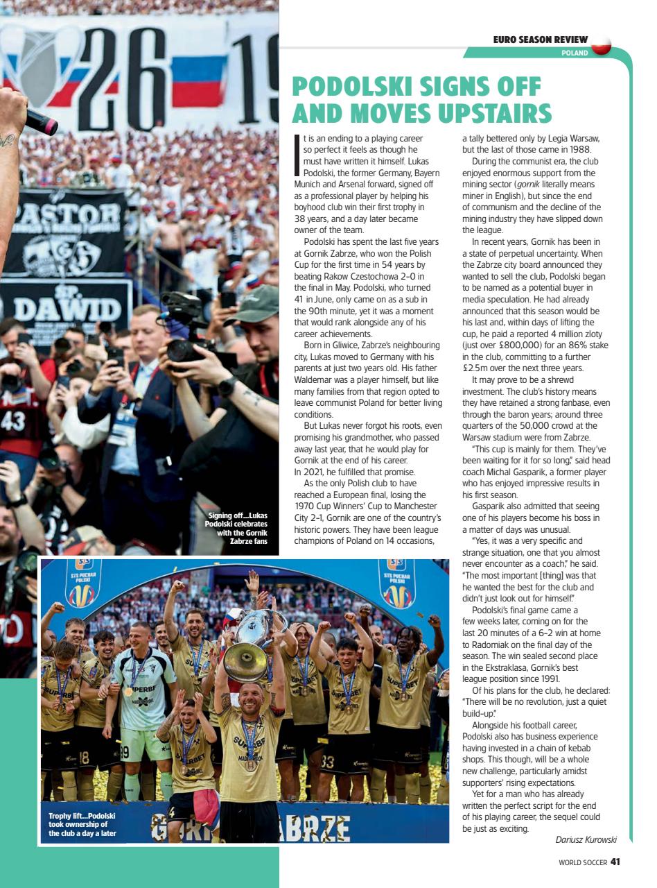 World Soccer Preview Pages