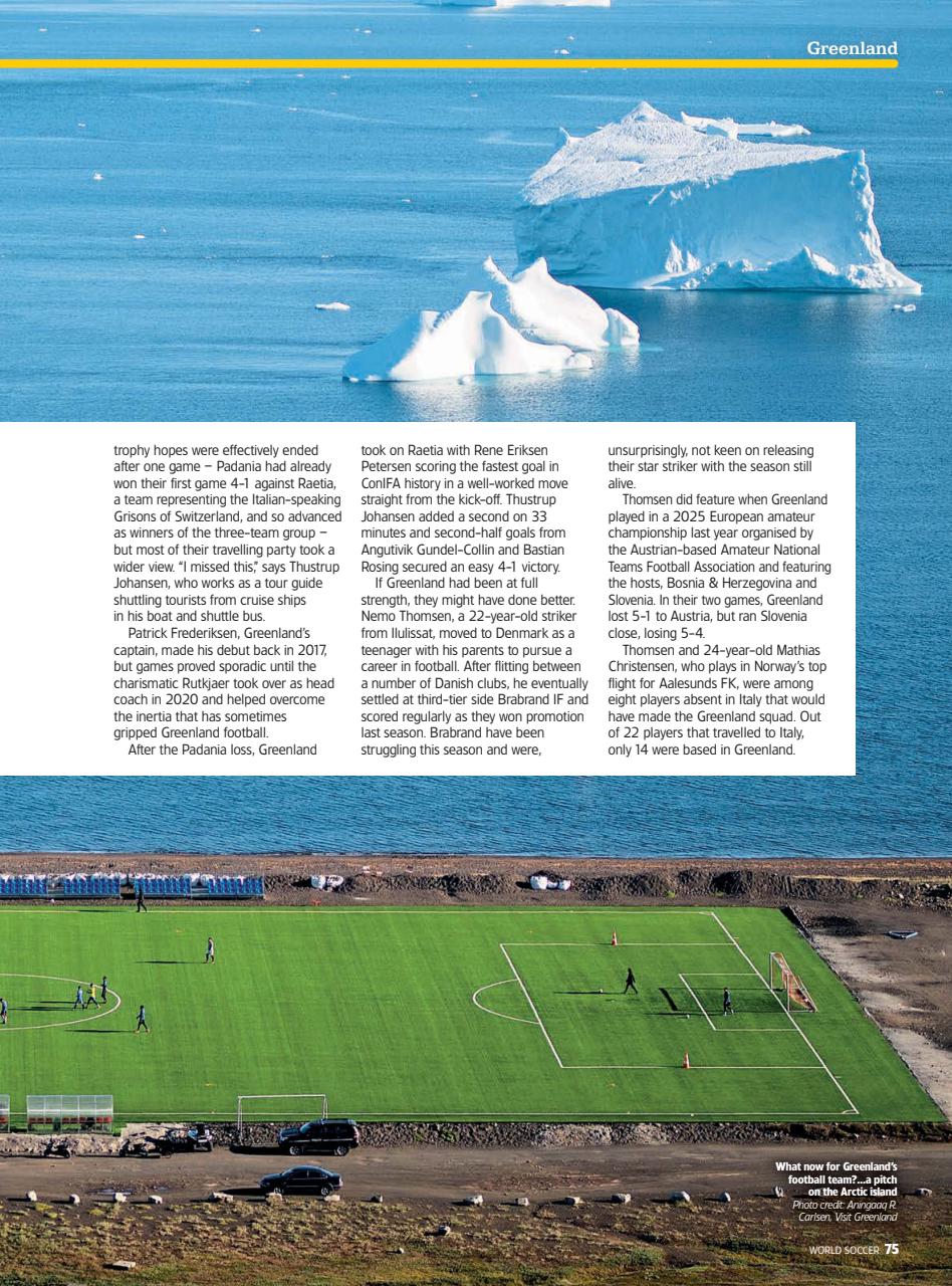 World Soccer Preview Pages