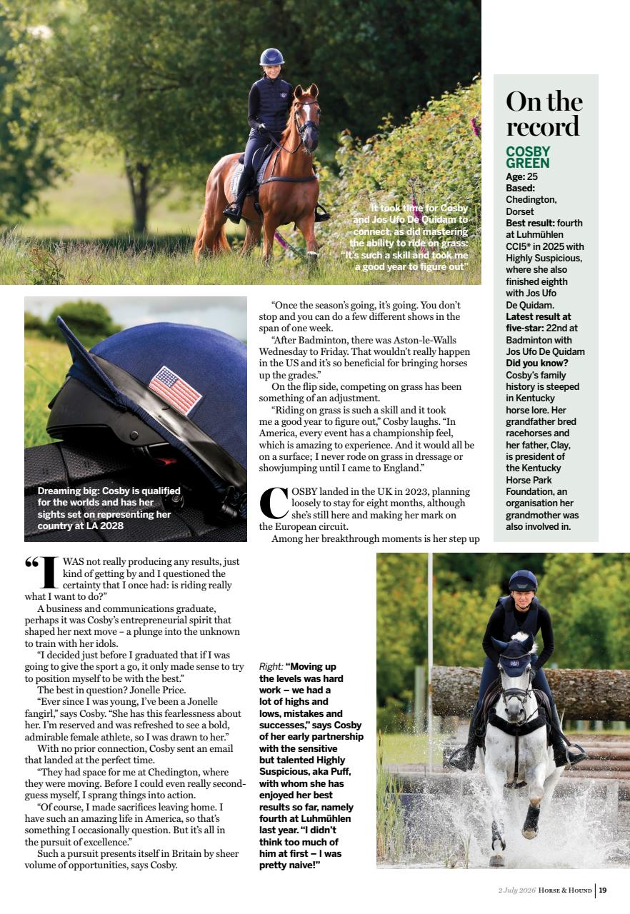 Horse & Hound Preview Pages