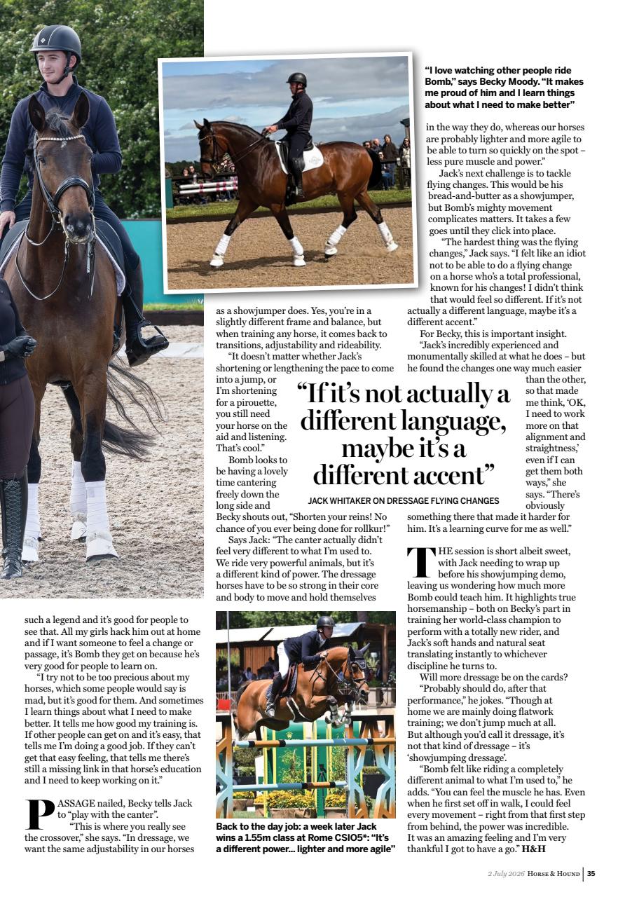 Horse & Hound Preview Pages