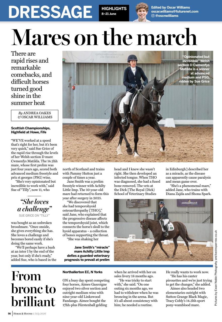Horse & Hound Preview Pages