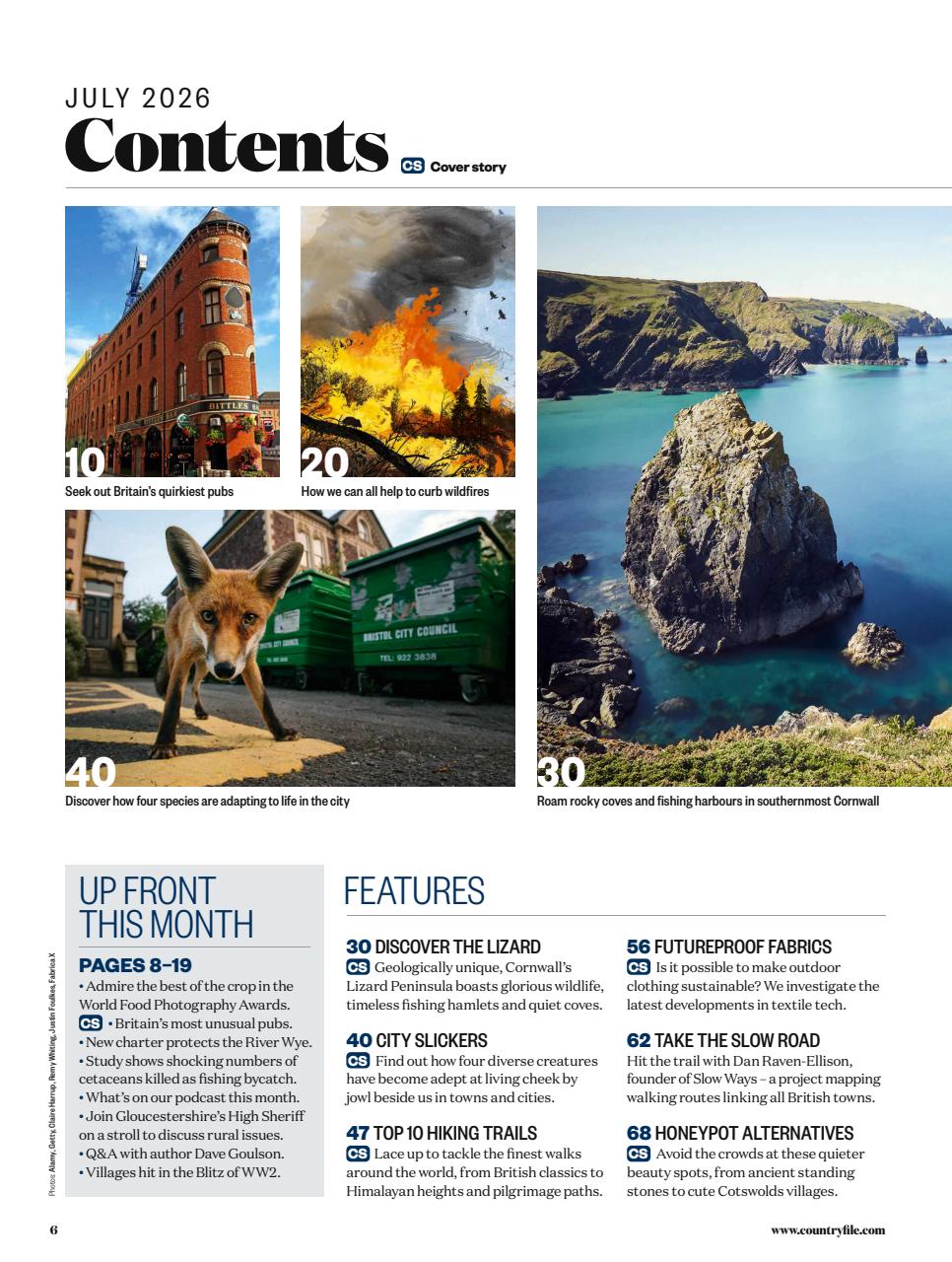 BBC Countryfile Magazine Preview Pages
