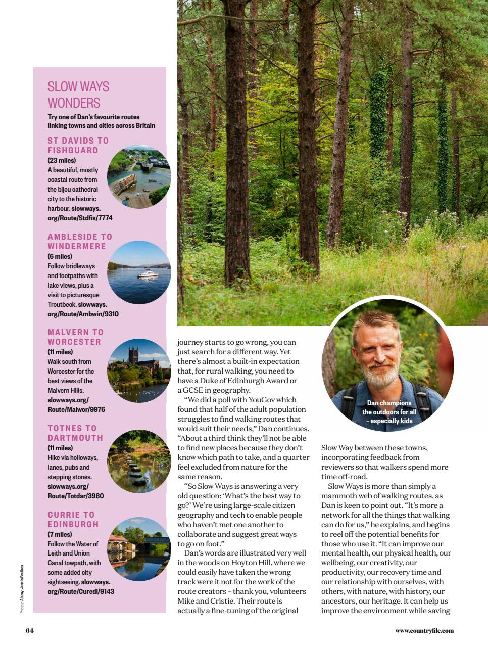 BBC Countryfile Magazine Preview Pages
