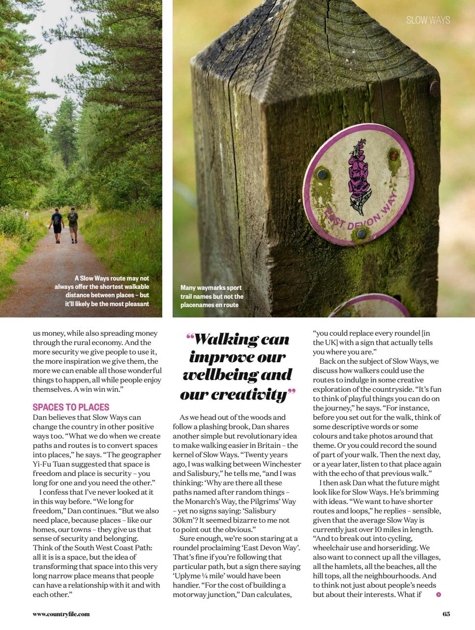 BBC Countryfile Magazine Preview Pages