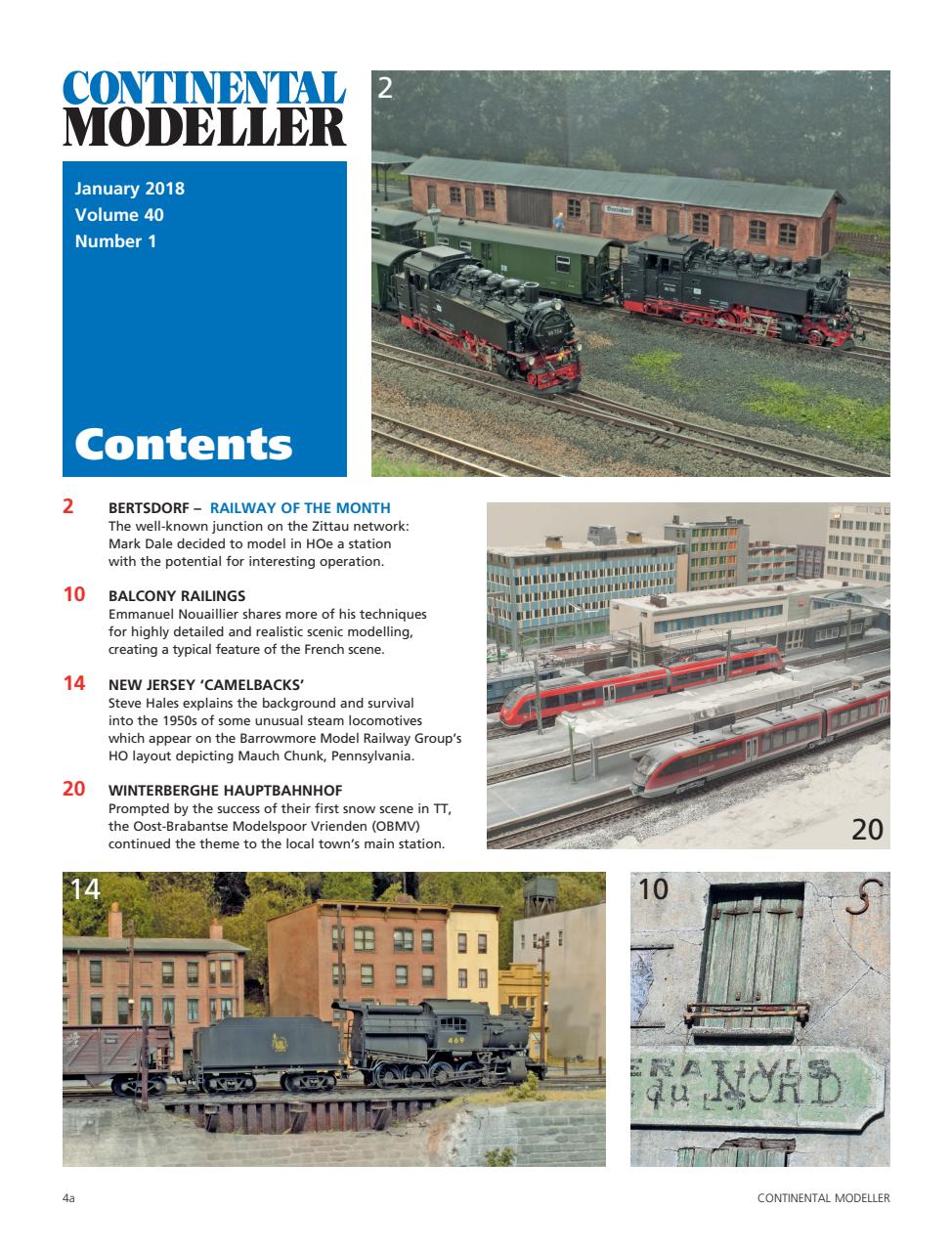 Continental Modeller Preview Pages