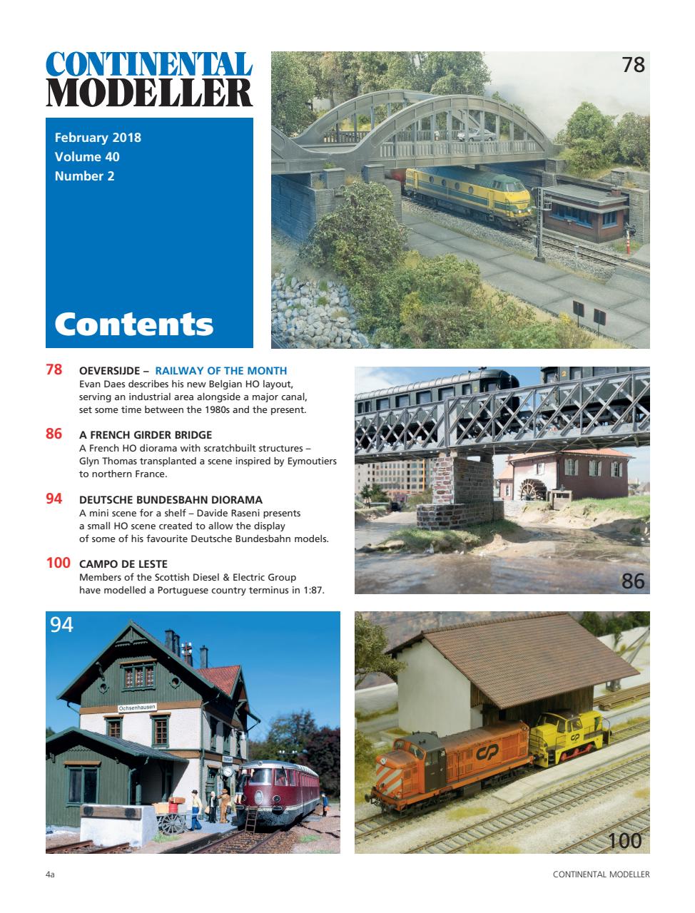 Continental Modeller Preview Pages
