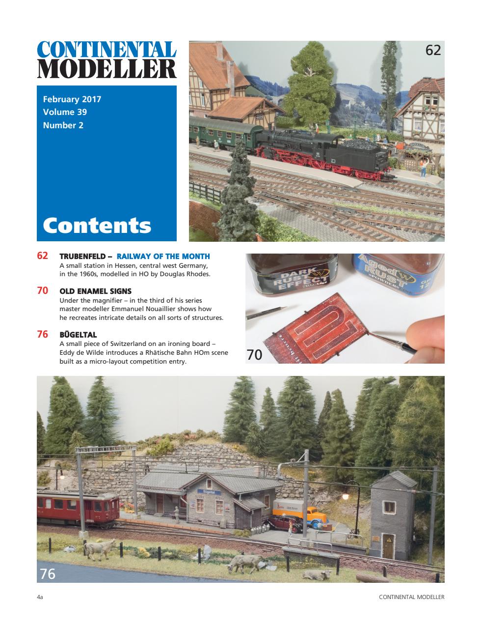 Continental Modeller Preview Pages