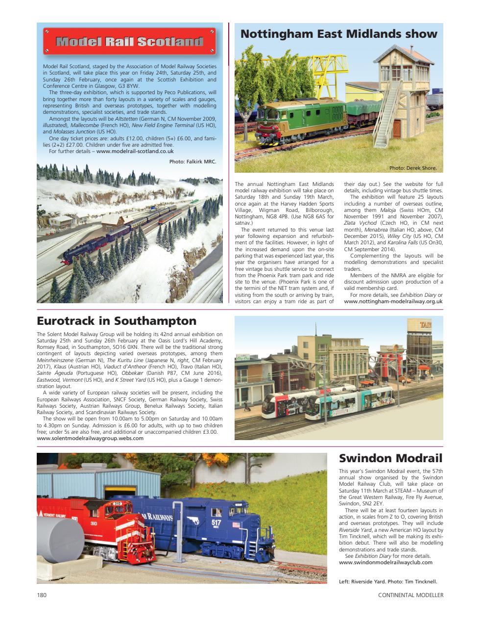 Continental Modeller Preview Pages