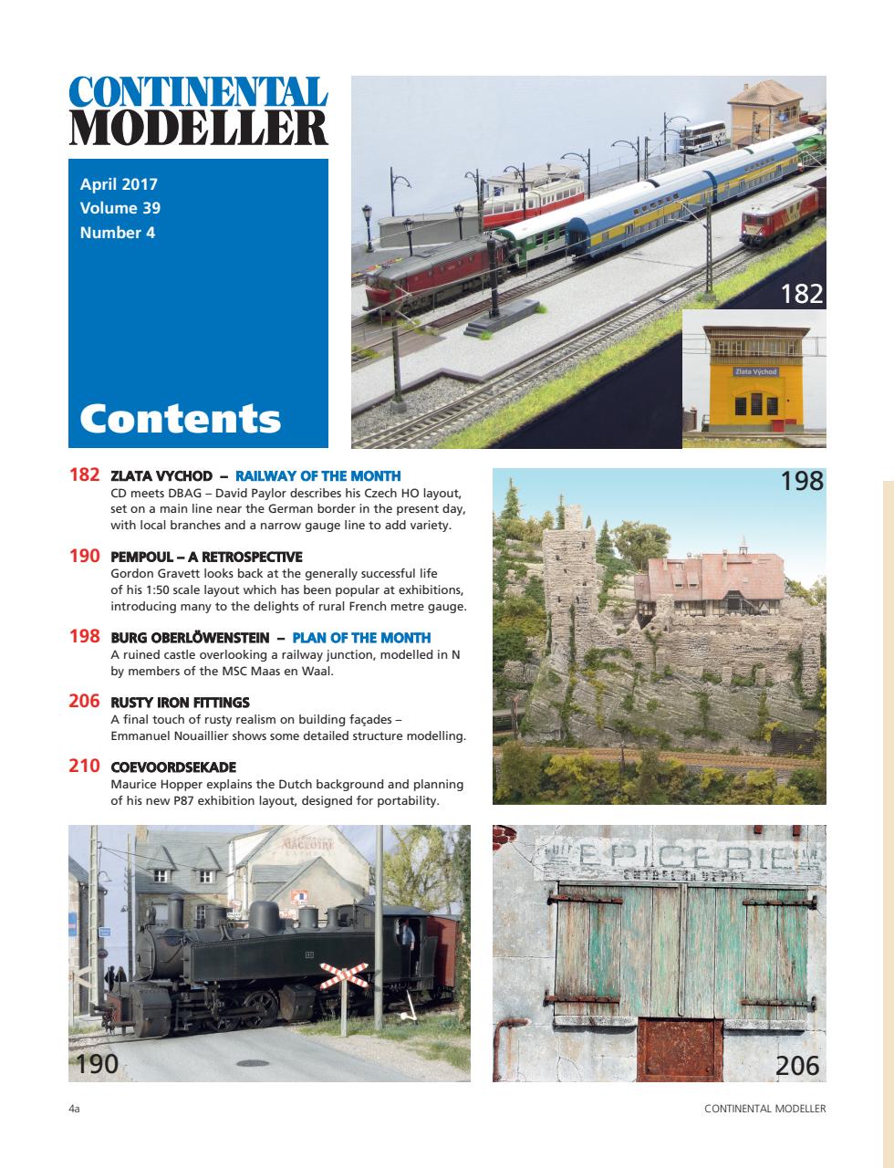 Continental Modeller Preview Pages