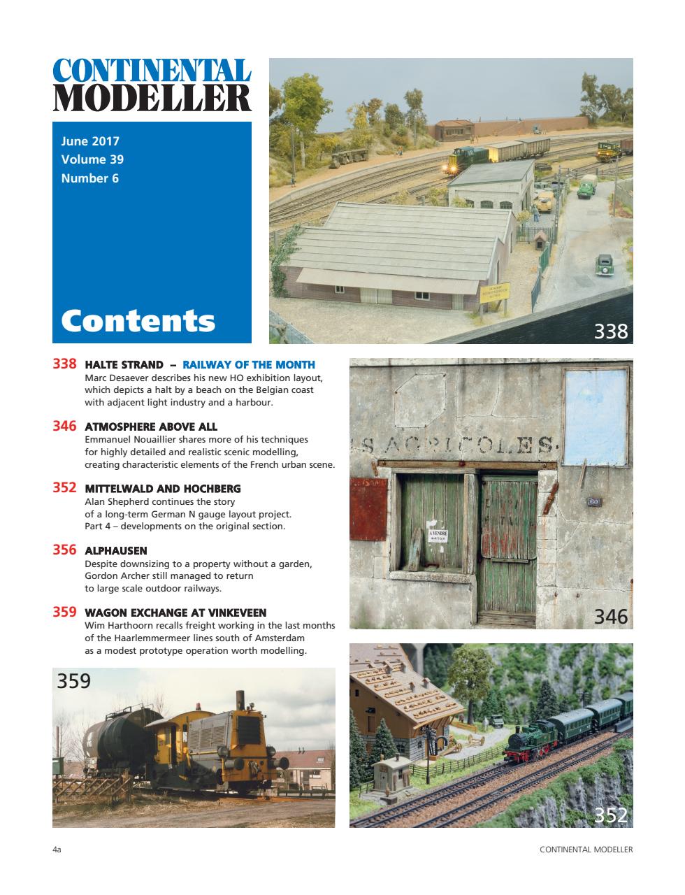 Continental Modeller Preview Pages