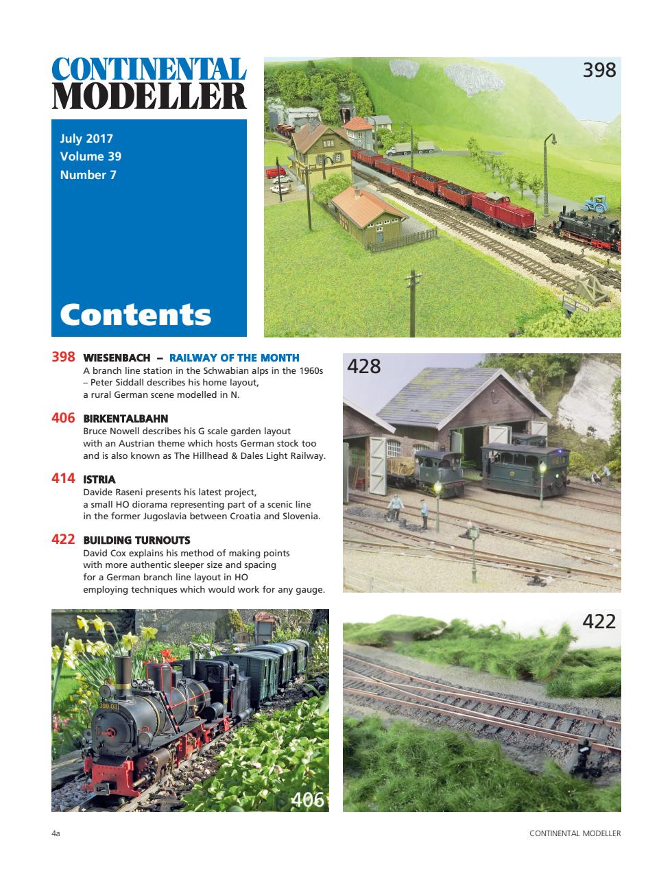 Continental Modeller Preview Pages