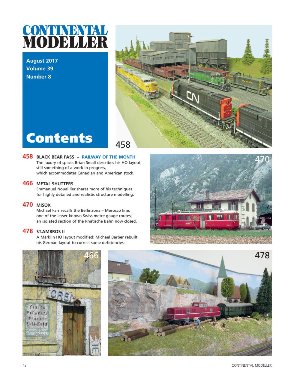 Continental Modeller Preview Pages