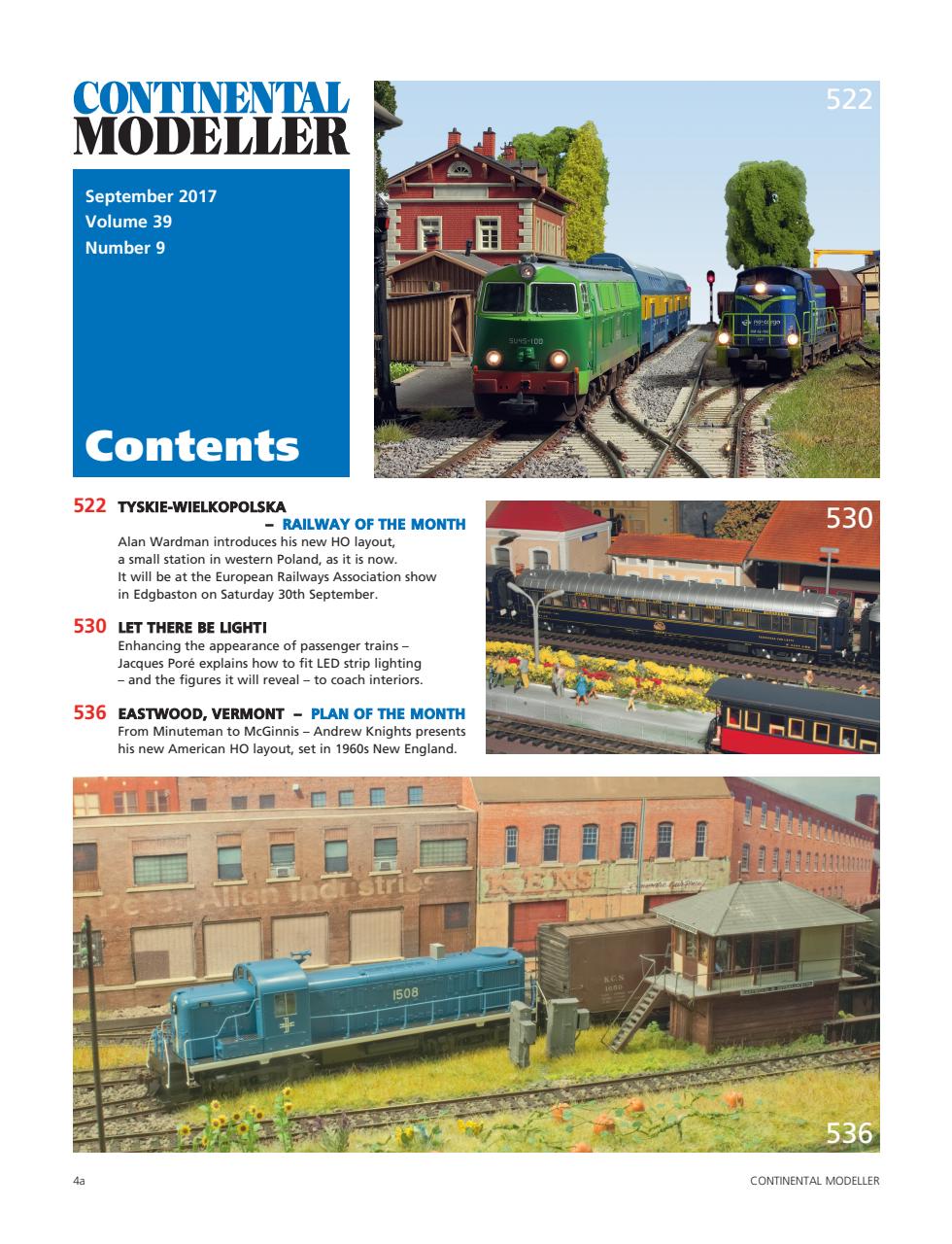 Continental Modeller Preview Pages