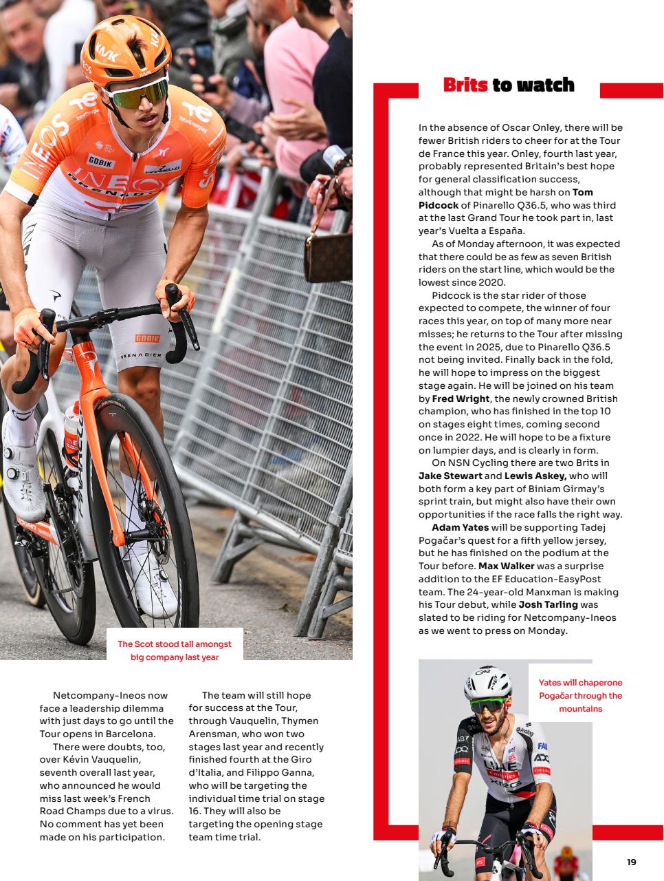 Cycling Weekly Preview Pages