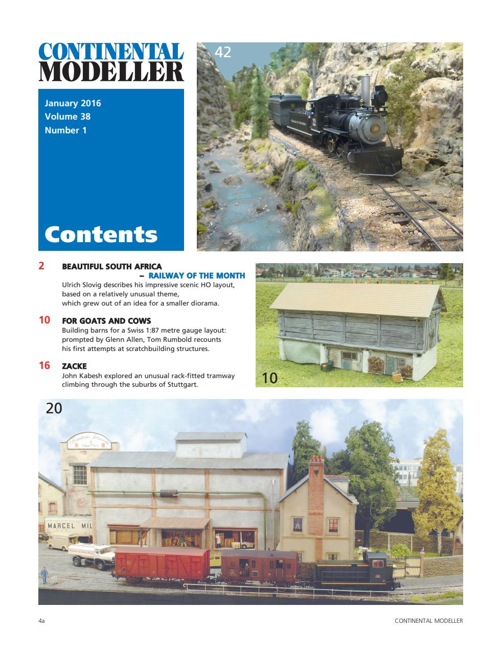 Continental Modeller Preview Pages