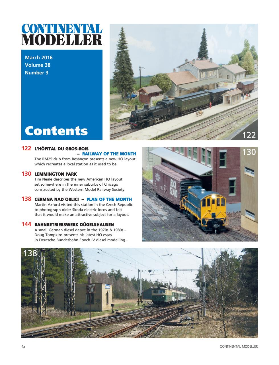 Continental Modeller Preview Pages