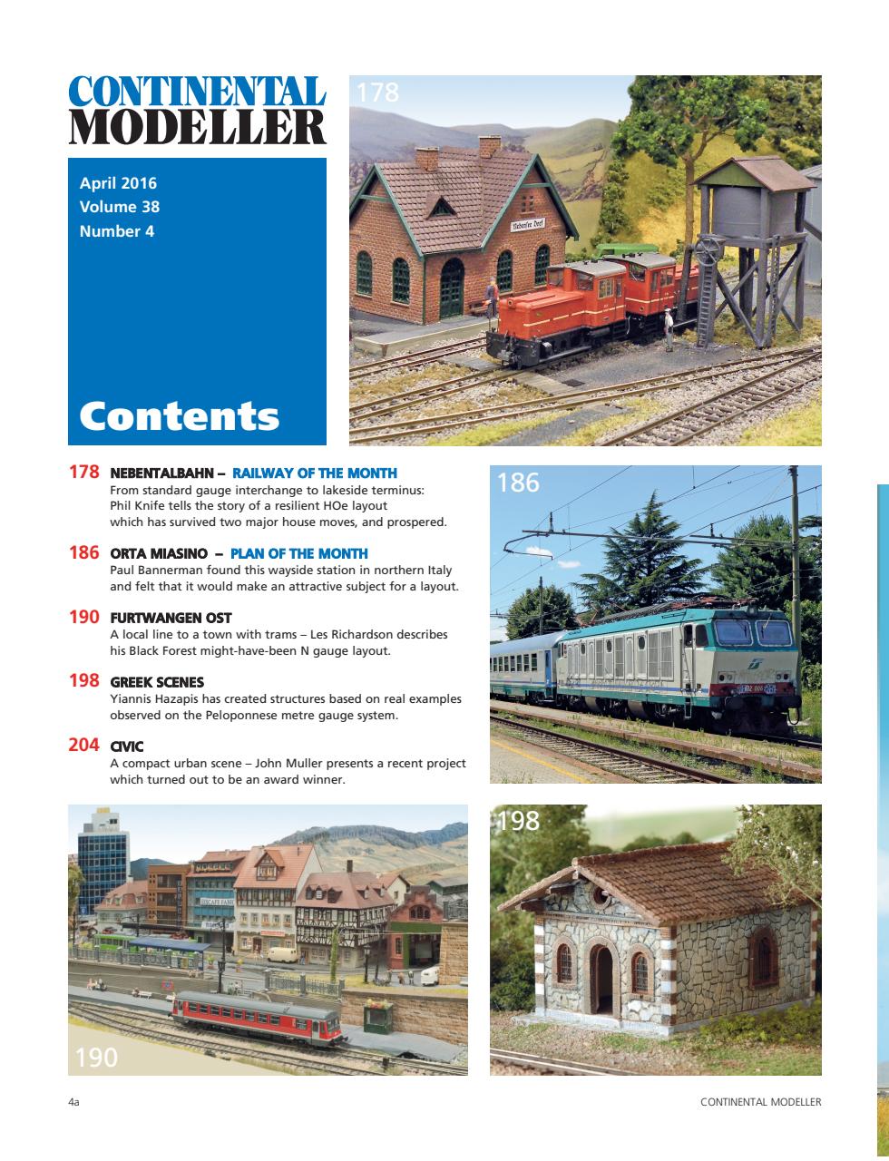 Continental Modeller Preview Pages