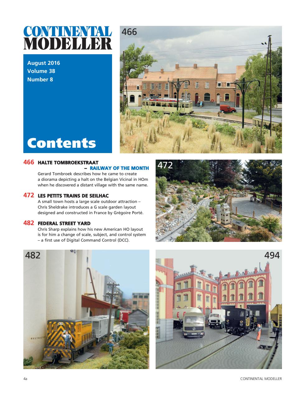 Continental Modeller Preview Pages