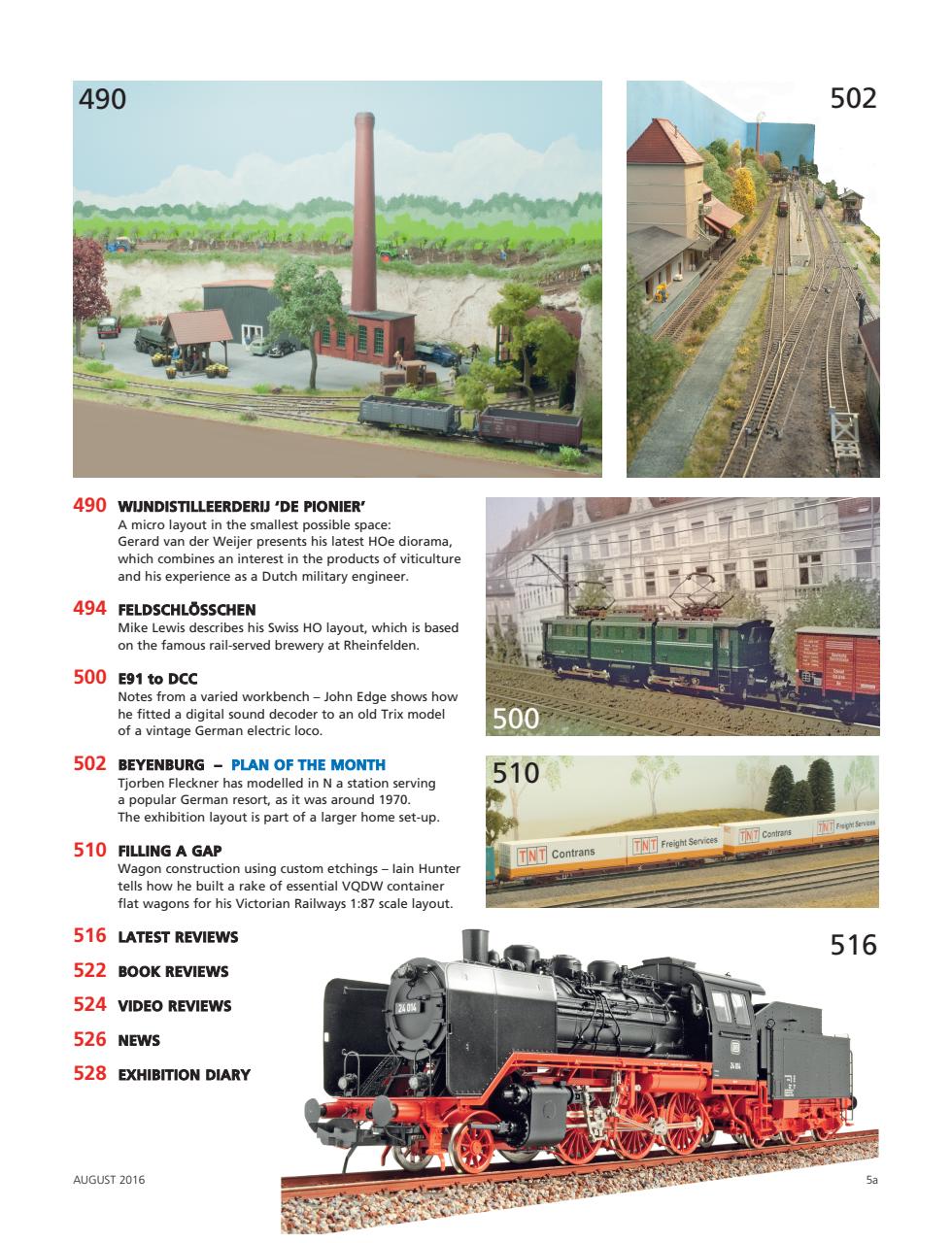 Continental Modeller Preview Pages