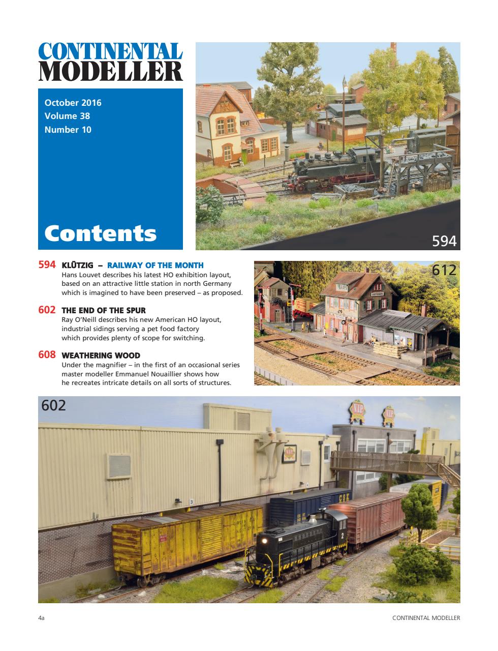 Continental Modeller Preview Pages