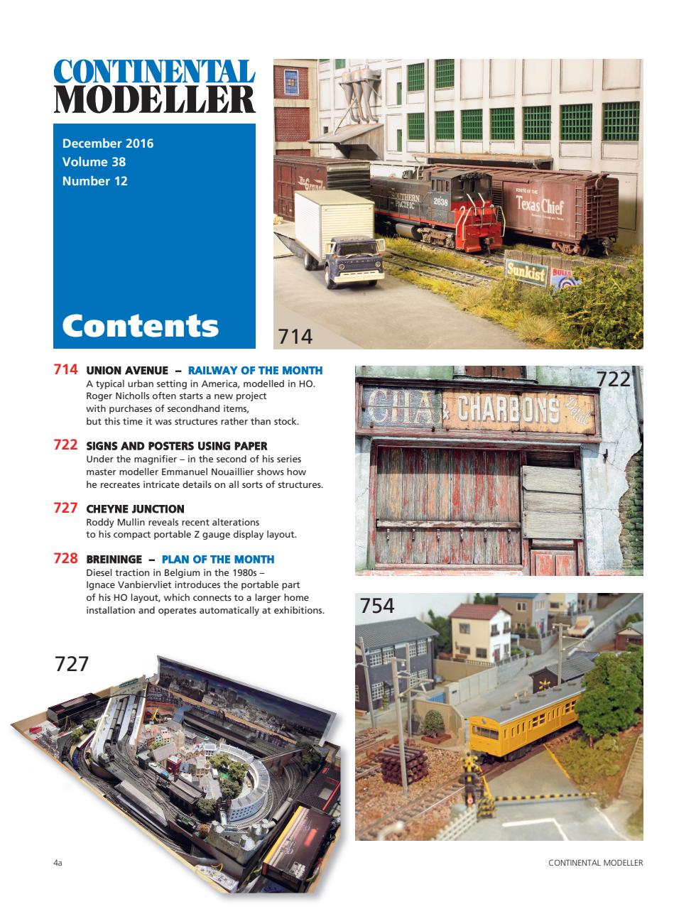 Continental Modeller Preview Pages