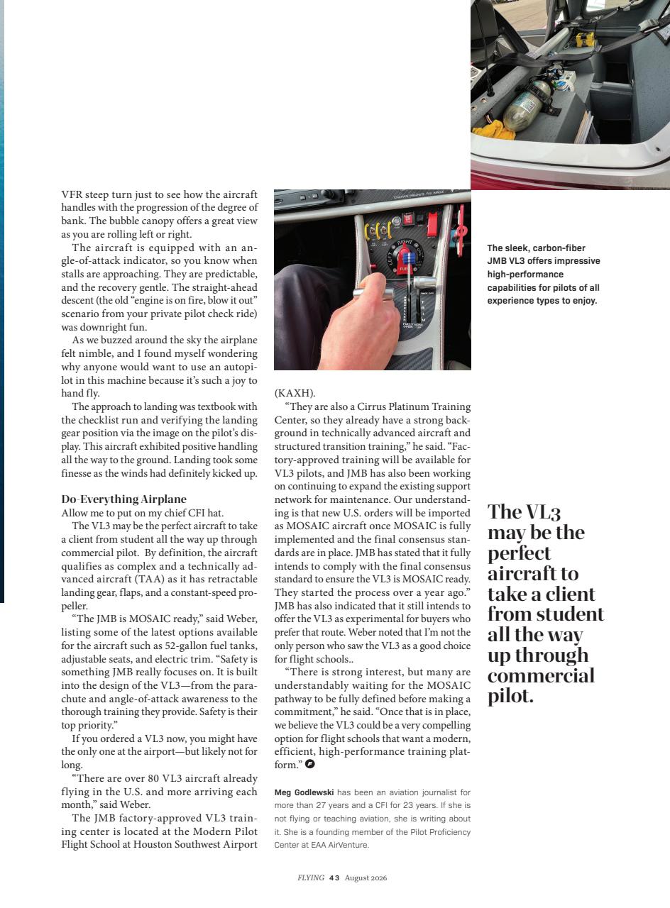 FLYING Magazine Preview Pages