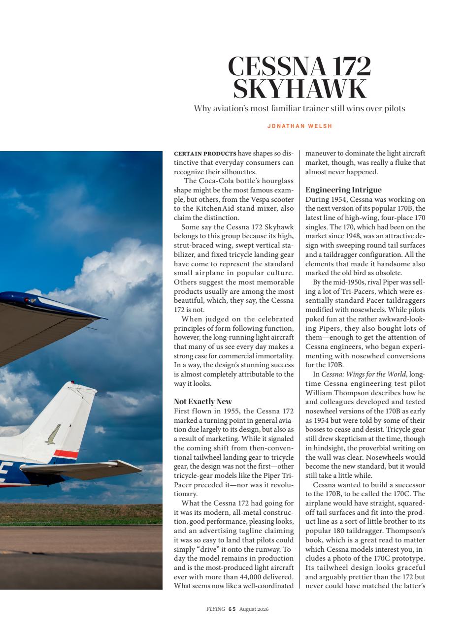 FLYING Magazine Preview Pages