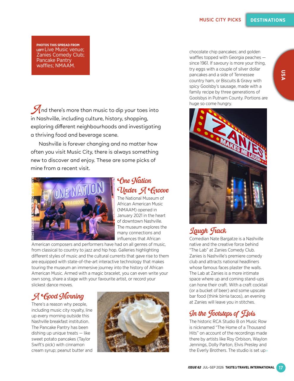 Taste & Travel International Preview Pages