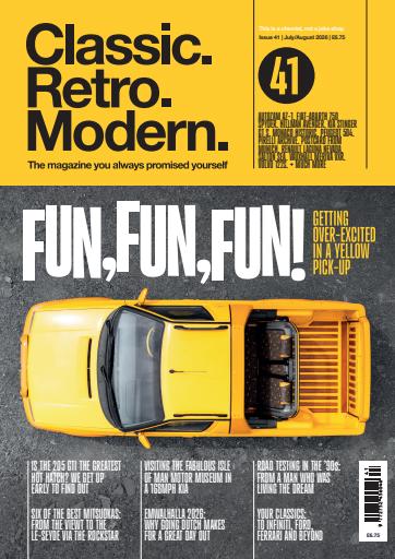 Classic Retro Modern Magazine issue 