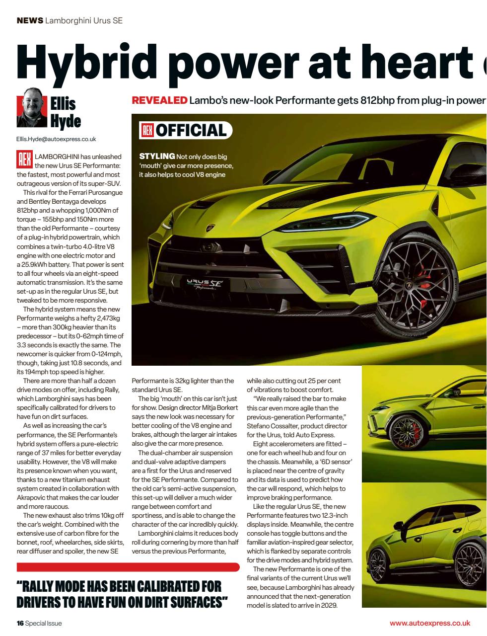 Auto Express Preview Pages