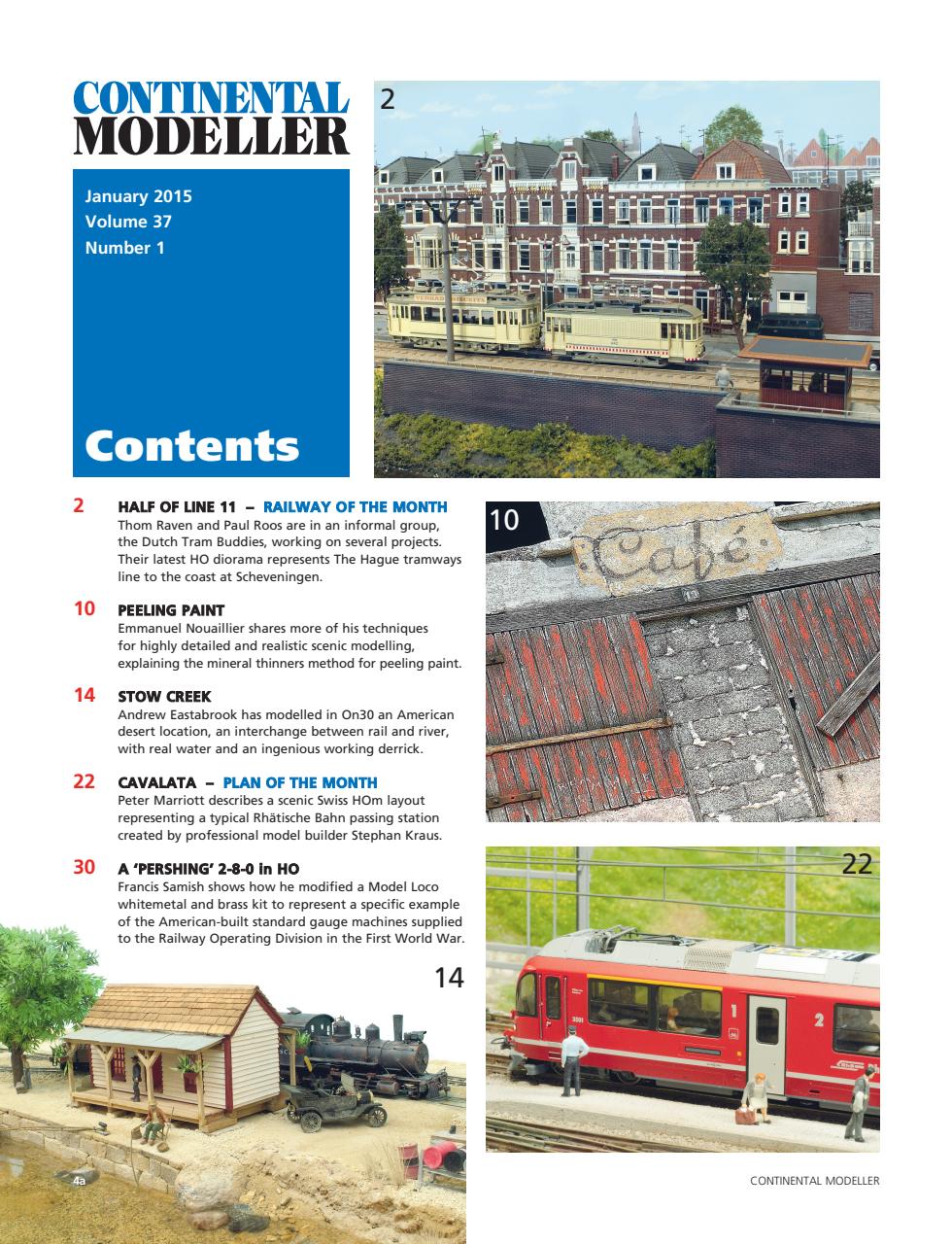 Continental Modeller Preview Pages