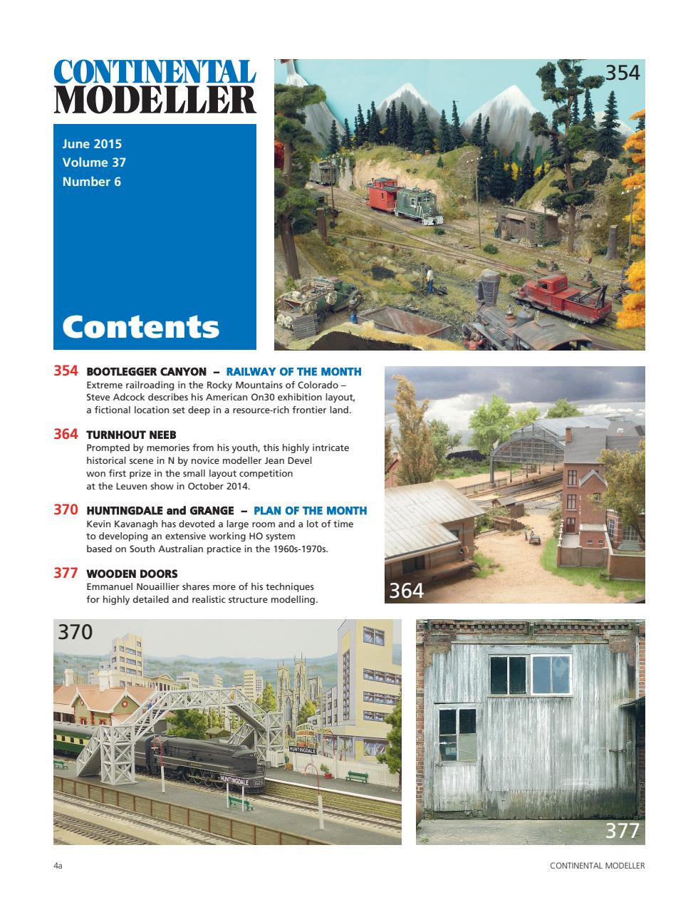 Continental Modeller Preview Pages