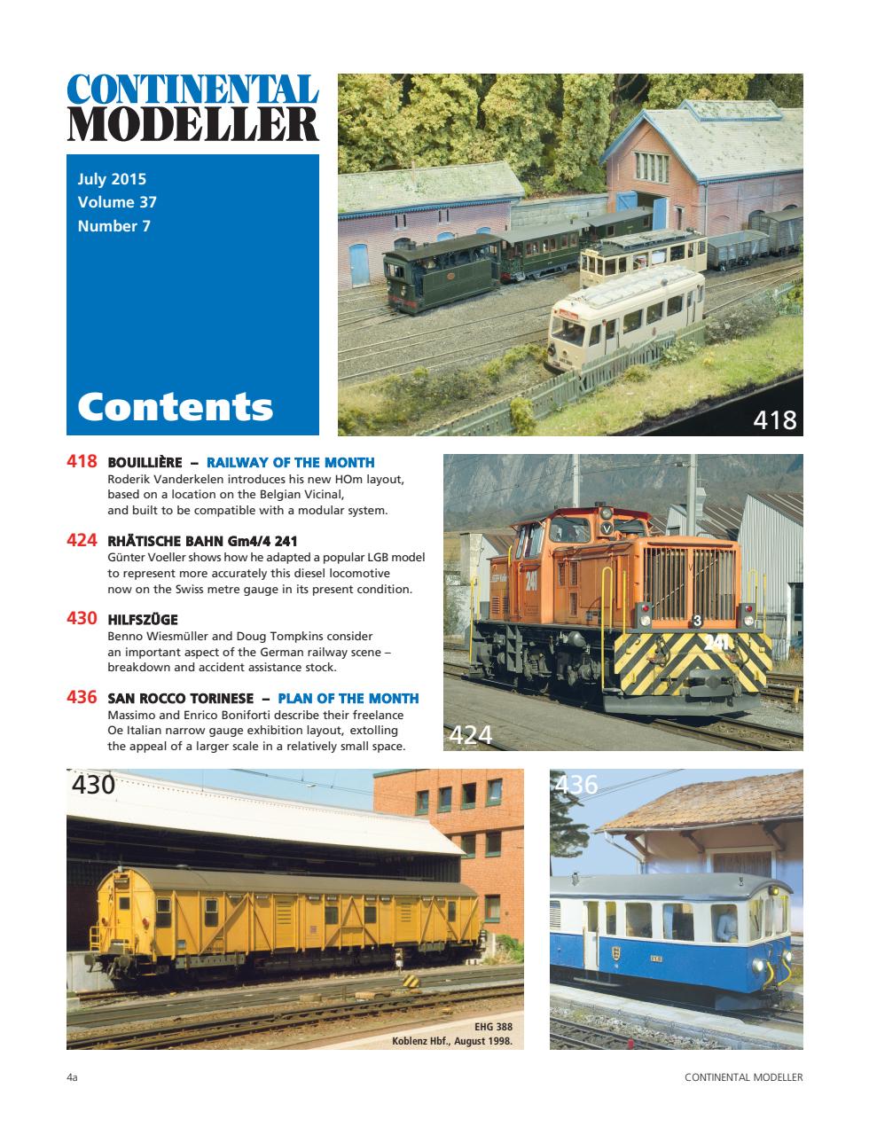 Continental Modeller Preview Pages