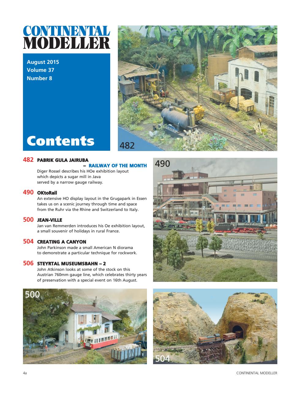 Continental Modeller Preview Pages
