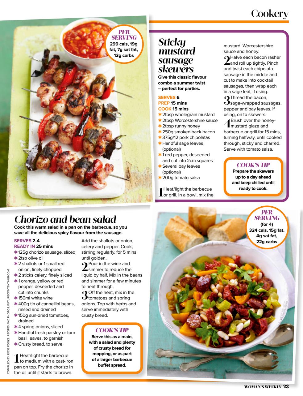 Woman's Weekly Preview Pages